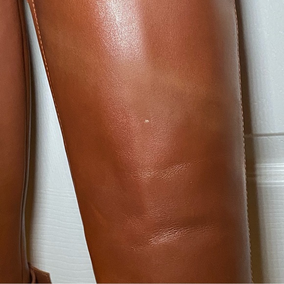 Lauren Ralph Lauren Makenna Leather Riding Boot Size 6 - Picture 12 of 13